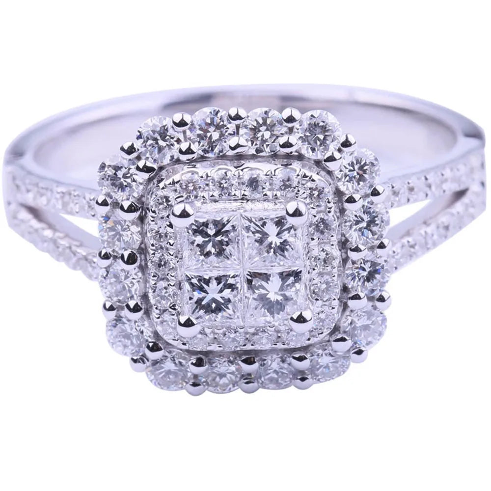 Square Shape Ring