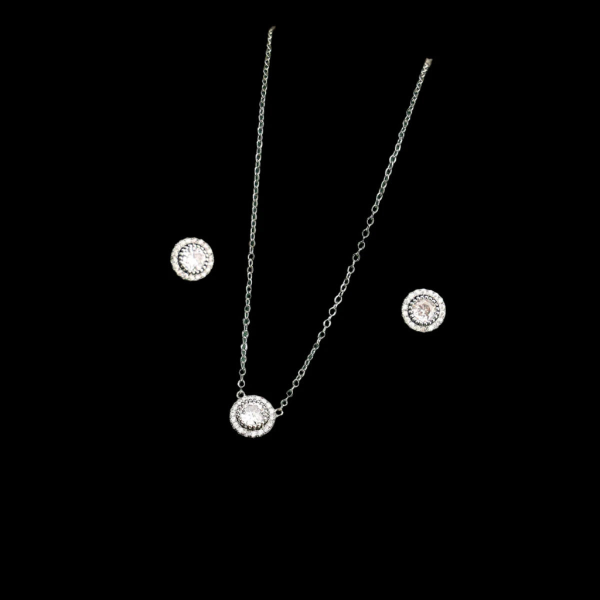 zirconia jewelry set