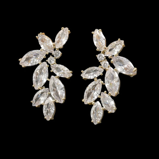 Shiny Crystal Elegant Earrings