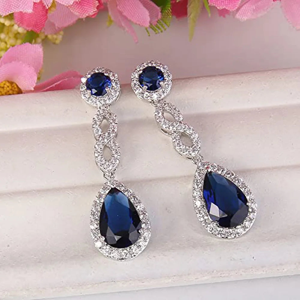 Blue Earrings