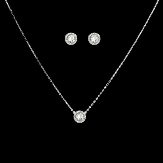 zirconia jewelry set