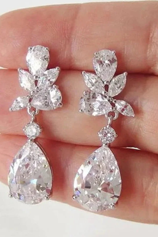 Crystal Drop Earrings